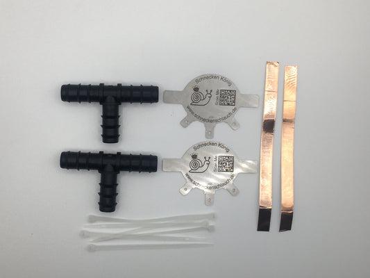 (#1009) Anschluß-Set für zwei Schneckenschläuche