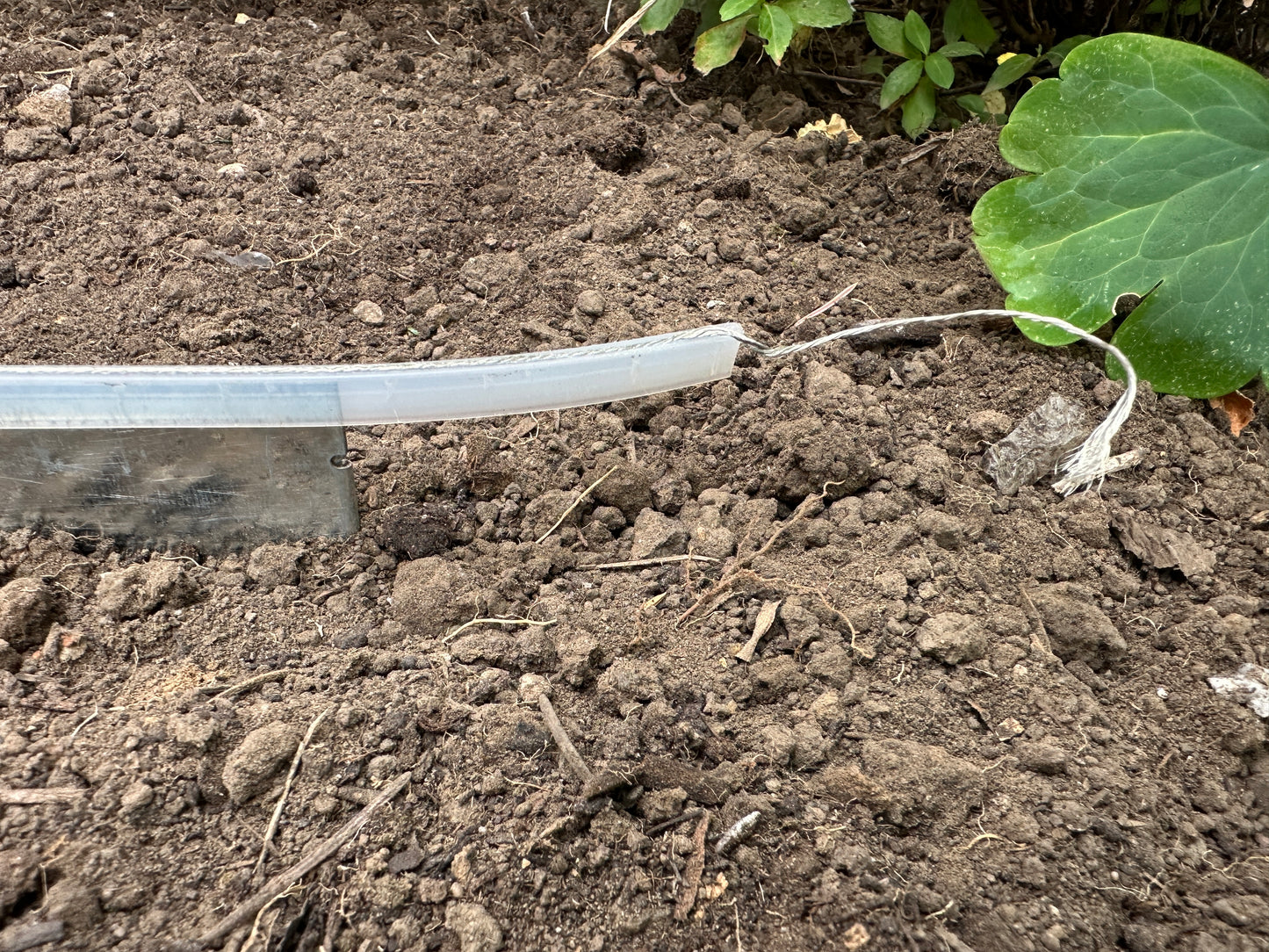 (#1050) Schneckenschutz  - Schneckenband auf Weg- Beetbegrenzungsblechen 6m