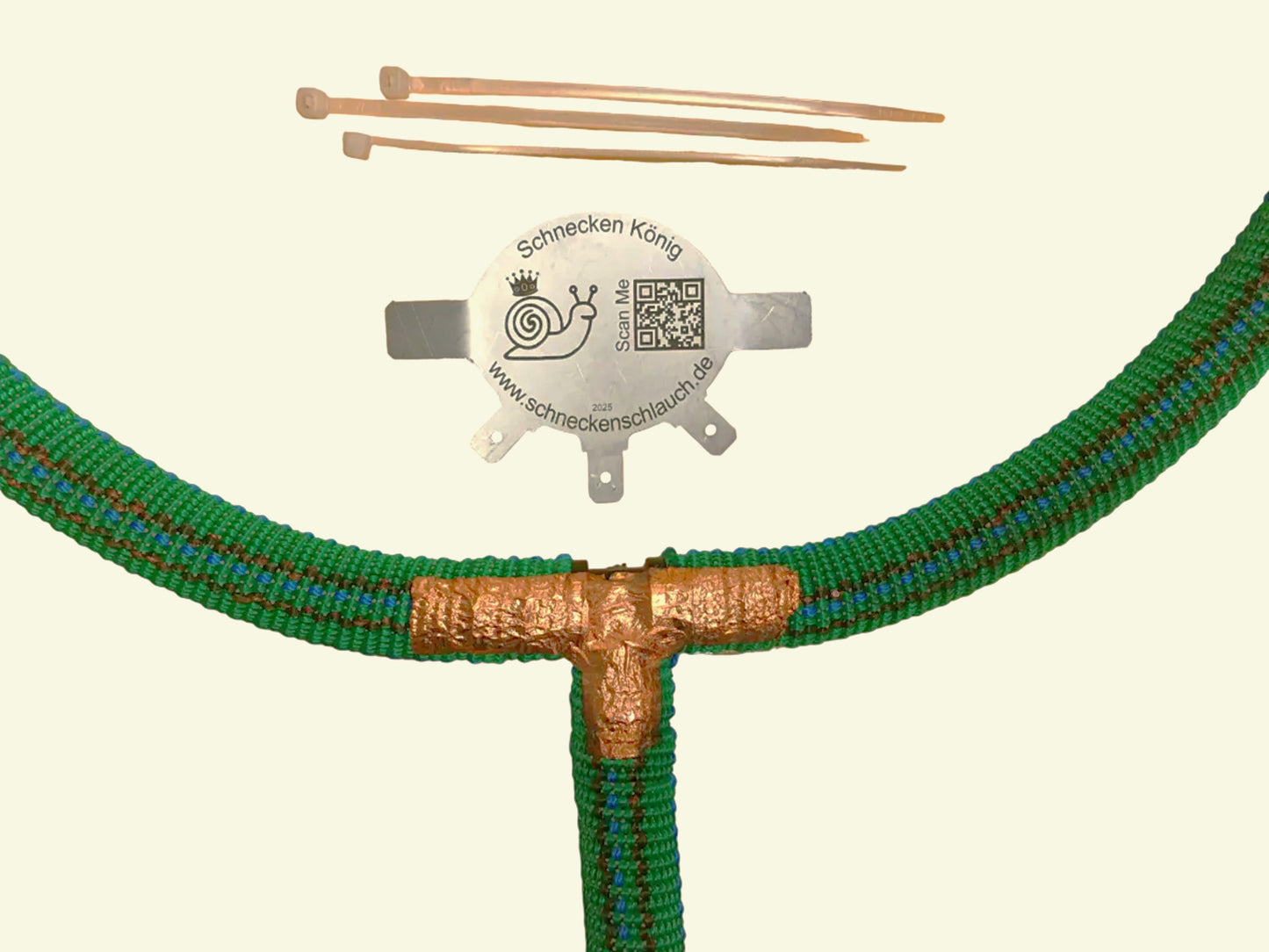 (#1008) Anschluß-Set für einen Schneckenschlauch