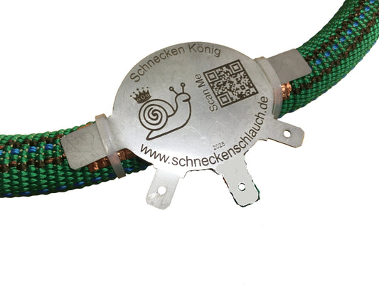 Edelstahl-Kontaktblende für Schneckenschlauch