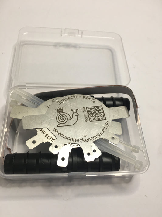 (#1009) Anschluß-Set für zwei Schneckenschläuche