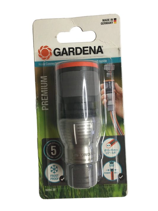 (#2010) Gardena Schlauchverbinder Premium in 1/2" und 3/4" erhältlich