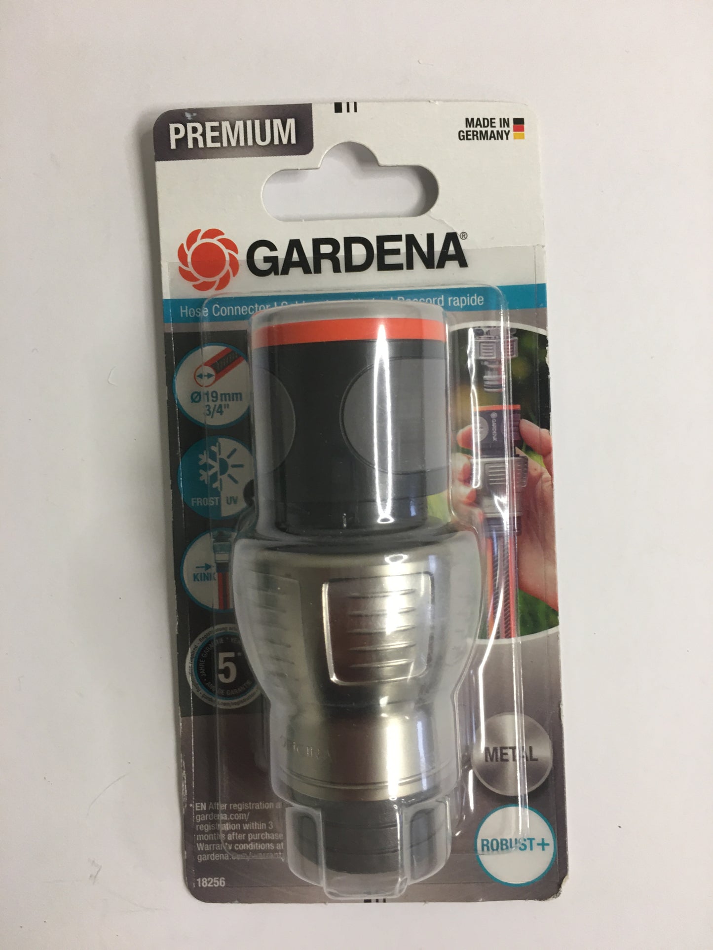 (#2010) Gardena Schlauchverbinder Premium in 1/2" und 3/4" erhältlich