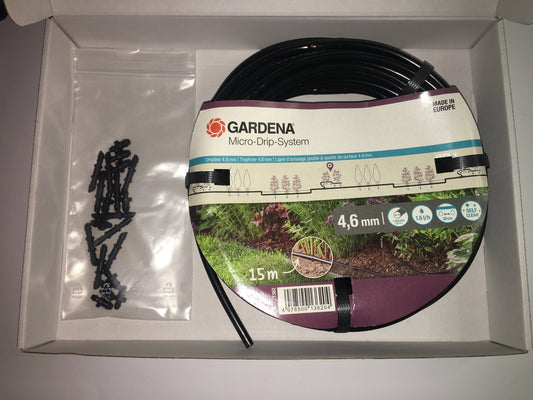 (#1020) Bewässerung-Set mit Gardena Micro-Drip-System ohne Locher