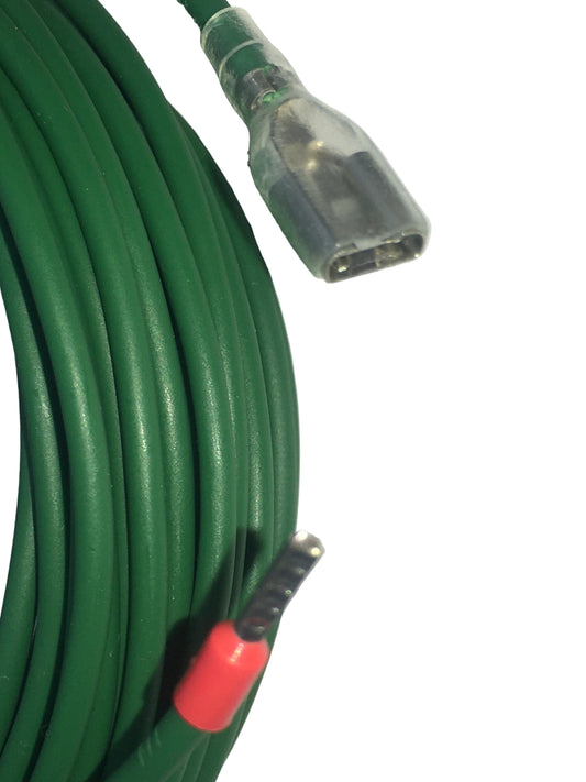 (#1012) Anschlussleitung grün (1x Kfz Stecker, 1x Aderendhülse)