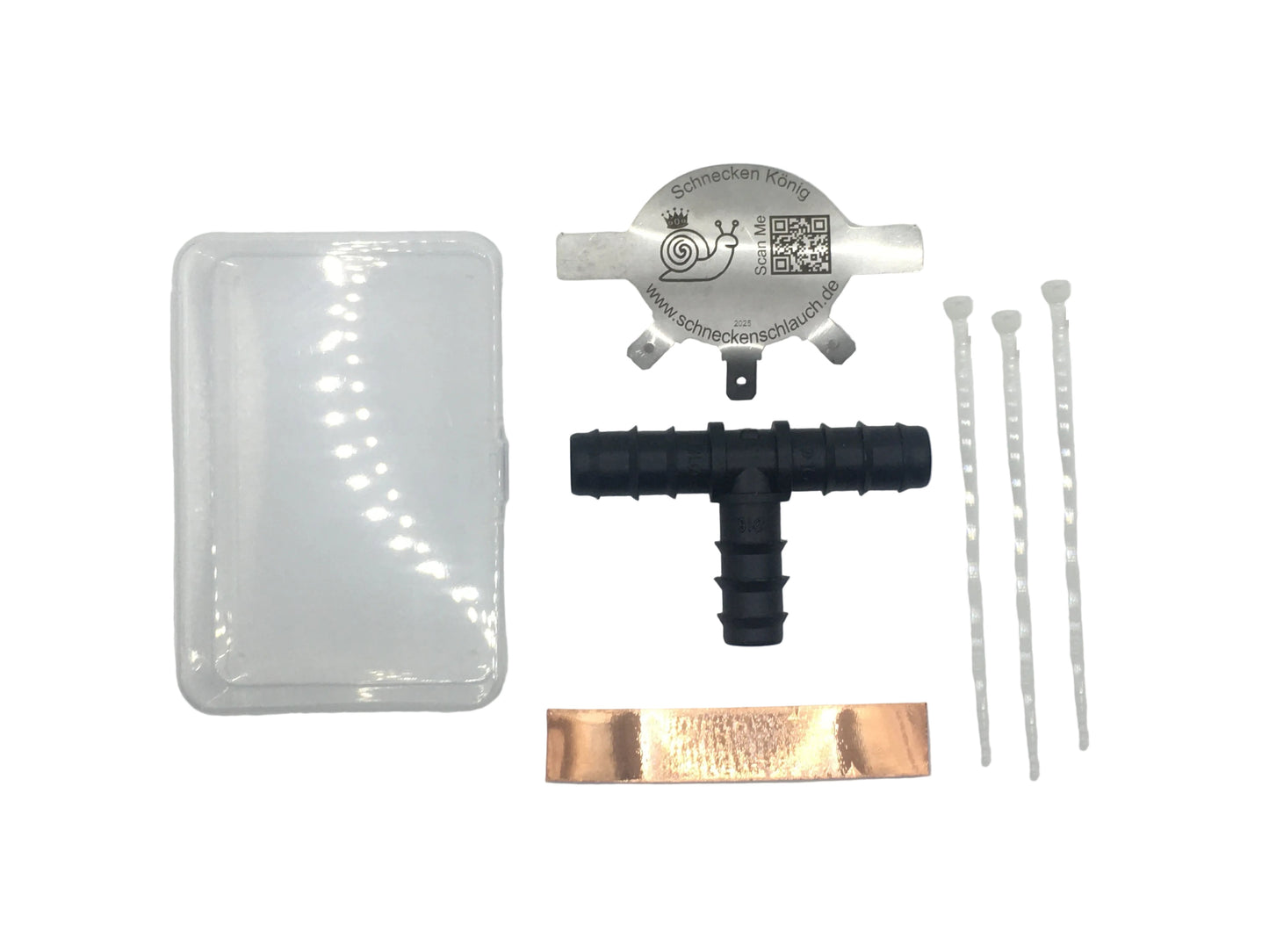 (#1008) Anschluß-Set für einen Schneckenschlauch