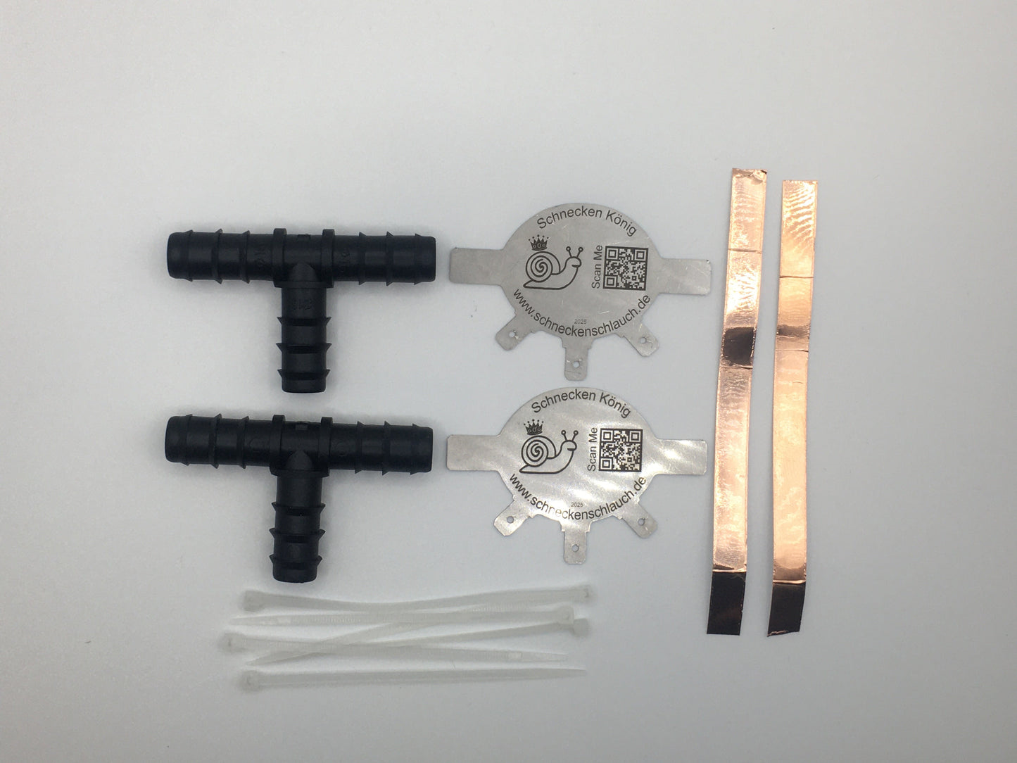 (#1009) Anschluß-Set für zwei Schneckenschläuche